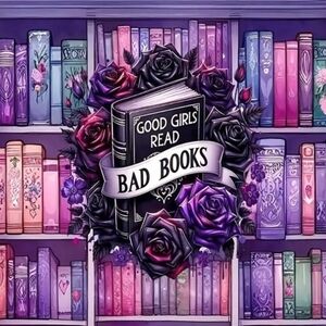 Good Girls Read Bad Books DIY 5D Full Round Drill Diamond Painting